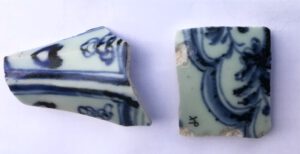 Blue and white from Yuan