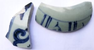 Blue and white from Yuan